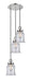 Innovations - 113F-3P-PN-G182 - Three Light Pendant - Franklin Restoration - Polished Nickel