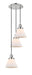 Innovations - 113F-3P-PN-G41 - Three Light Pendant - Franklin Restoration - Polished Nickel