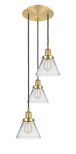 Franklin Restoration Three Light Pendant