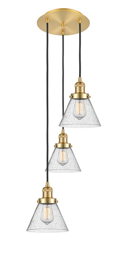 Franklin Restoration Three Light Pendant