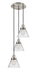 Innovations - 113F-3P-SN-G42 - Three Light Pendant - Franklin Restoration - Brushed Satin Nickel