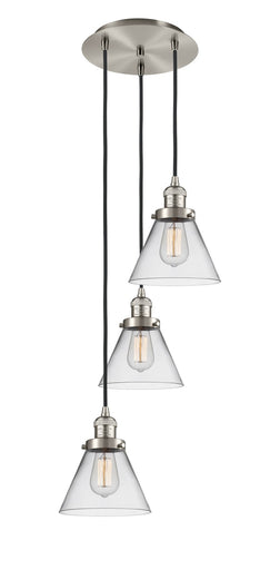 Franklin Restoration Three Light Pendant