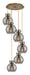 Innovations - 116-410-1PS-BB-G410-8SM - LED Pendant - Newton - Brushed Brass