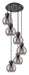 Innovations - 116-410-1PS-BK-G410-8SM - Seven Light Pendant - Newton - Matte Black