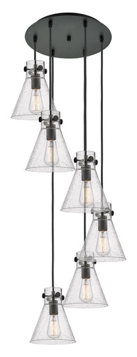 Downtown Urban Six Light Pendant