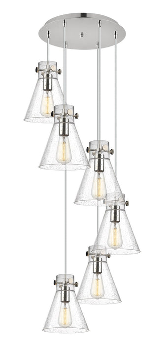 Innovations - 116-410-1PS-PN-G411-8SDY - Three Light Pendant - Downtown Urban - Polished Nickel