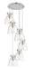 Innovations - 116-410-1PS-PN-G412-8CL - Three Light Pendant - Downtown Urban - Polished Nickel