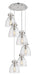 Innovations - 116-410-1PS-PN-G412-8SDY - Six Light Pendant - Downtown Urban - Polished Nickel