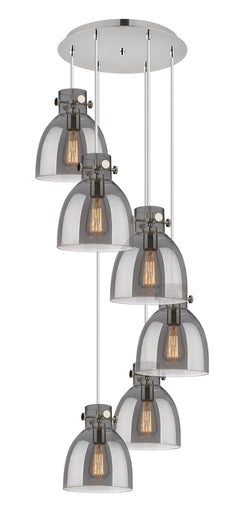 Downtown Urban Nine Light Pendant