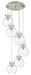 Innovations - 116-410-1PS-SN-G410-8CL - Five Light Pendant - Downtown Urban - Brushed Satin Nickel