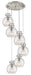 Innovations - 116-410-1PS-SN-G410-8SDY - Eight Light Pendant - Newton - Brushed Satin Nickel