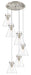 Innovations - 116-410-1PS-SN-G411-8CL - Eight Light Pendant - Downtown Urban - Brushed Satin Nickel