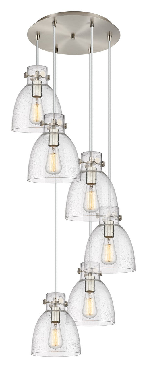 Innovations - 116-410-1PS-SN-G412-8SDY - Three Light Pendant - Downtown Urban - Brushed Satin Nickel