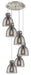 Innovations - 116-410-1PS-SN-G412-8SM - Six Light Pendant - Downtown Urban - Brushed Satin Nickel