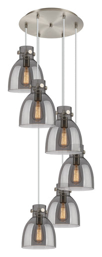 Downtown Urban Six Light Pendant