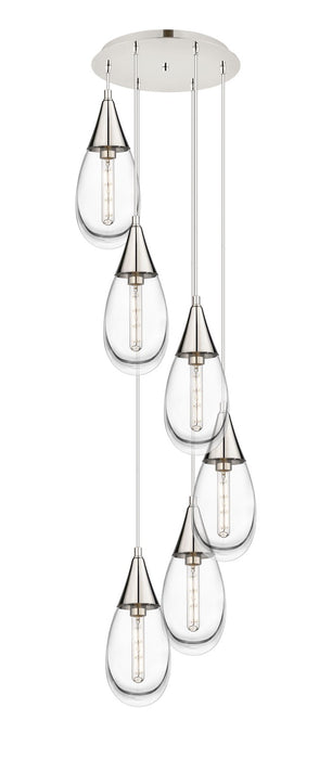 Innovations - 116-450-1P-PN-G450-6CL - LED Pendant - Downtown Urban - Polished Nickel