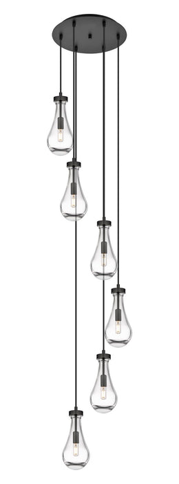 Innovations - 116-451-1P-BK-G451-5CL - LED Pendant - Downtown Urban - Matte Black