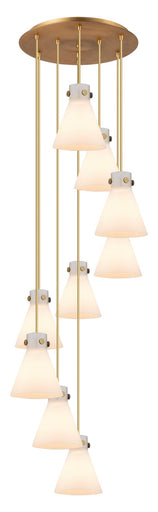 Downtown Urban Eight Light Pendant