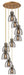 Innovations - 119-410-1PS-BB-G412-8SM - One Light Pendant - Downtown Urban - Brushed Brass