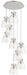 Innovations - 119-410-1PS-PN-G412-8CL - Nine Light Pendant - Downtown Urban - Polished Nickel