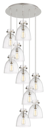 Downtown Urban Nine Light Pendant