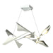 Hubbardton Forge - 135007-LED-STND-82-85 - LED Pendant - Plume - Vintage Platinum