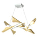 Hubbardton Forge - 135007-LED-STND-82-86 - LED Pendant - Plume - Vintage Platinum