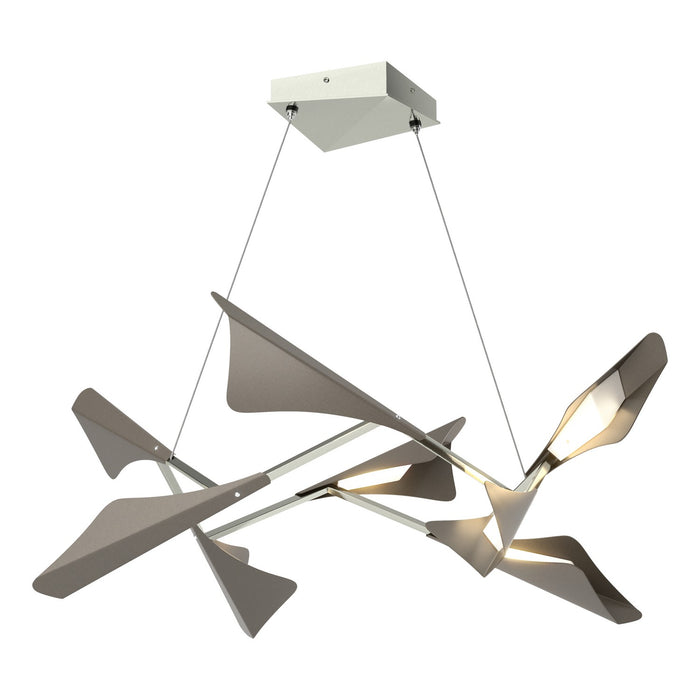 Hubbardton Forge - 135007-LED-STND-85-07 - LED Pendant - Plume - Sterling