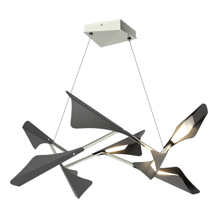 Hubbardton Forge - 135007-LED-STND-85-10 - LED Pendant - Plume - Sterling