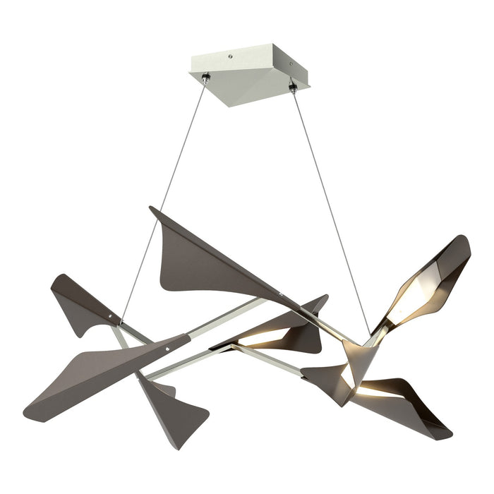 Hubbardton Forge - 135007-LED-STND-85-14 - LED Pendant - Plume - Sterling