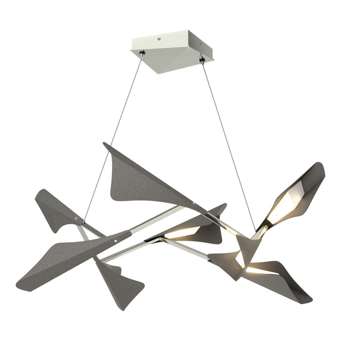 Hubbardton Forge - 135007-LED-STND-85-20 - LED Pendant - Plume - Sterling