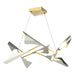 Hubbardton Forge - 135007-LED-STND-86-85 - LED Pendant - Plume - Modern Brass