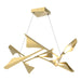 Hubbardton Forge - 135007-LED-STND-86-86 - LED Pendant - Plume - Modern Brass