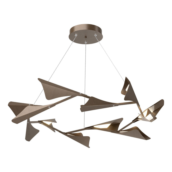 Hubbardton Forge - 135008-LED-STND-05-05 - LED Pendant - Plume - Bronze