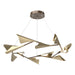 Hubbardton Forge - 135008-LED-STND-05-84 - LED Pendant - Plume - Bronze