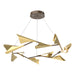 Hubbardton Forge - 135008-LED-STND-05-86 - LED Pendant - Plume - Bronze
