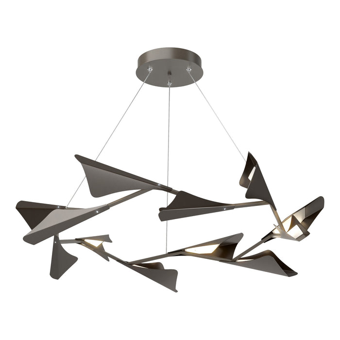 Hubbardton Forge - 135008-LED-STND-07-14 - LED Pendant - Plume - Dark Smoke