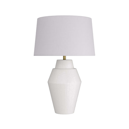 Arteriors - PTE04-SH014 - One Light Table Lamp - Wanda - White