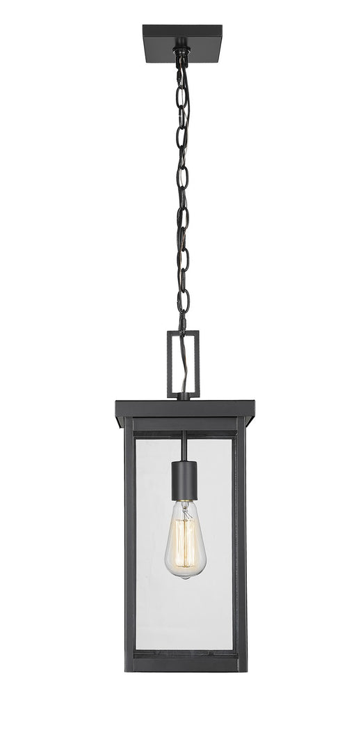 Millennium - 42607-PBK - One Light Outdoor Hanging Lantern - Barkeley - Powder Coated Black