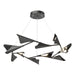 Hubbardton Forge - 135008-LED-STND-10-10 - LED Pendant - Plume - Black