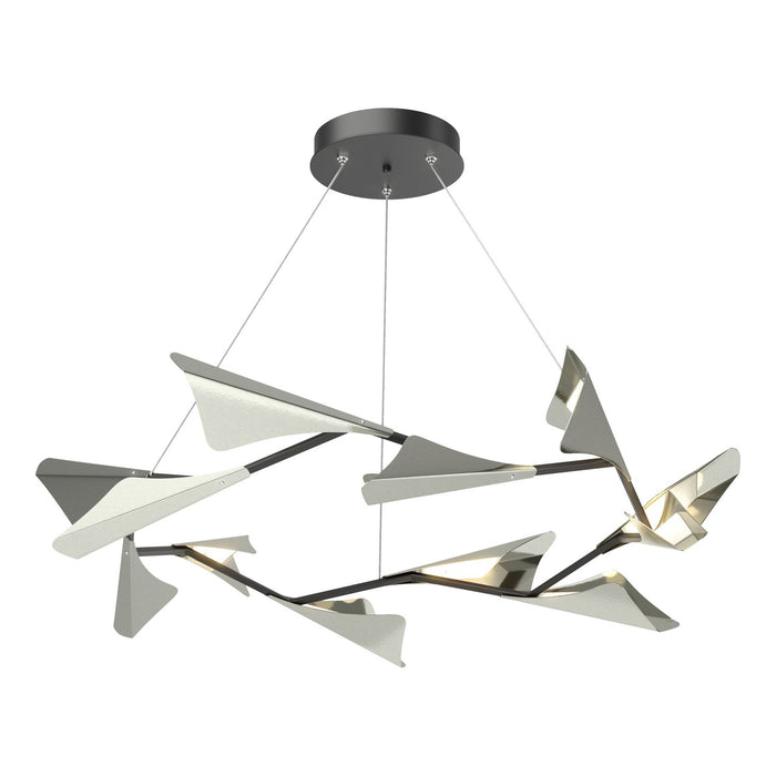 Hubbardton Forge - 135008-LED-STND-10-85 - LED Pendant - Plume - Black