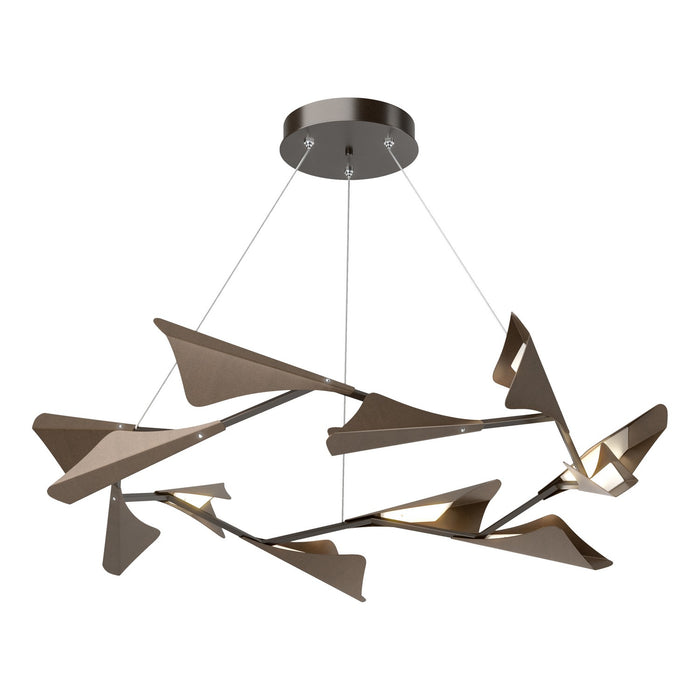 Hubbardton Forge - 135008-LED-STND-14-05 - LED Pendant - Plume - Oil Rubbed Bronze