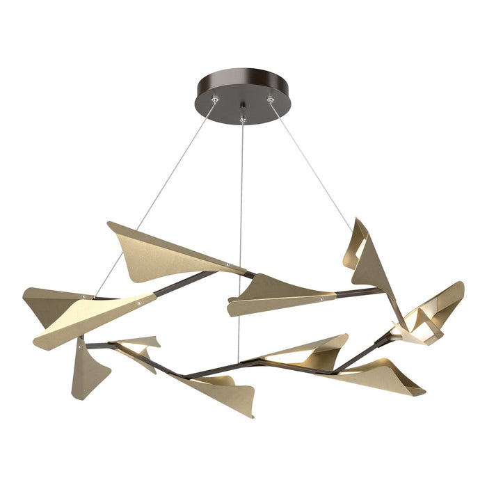 Hubbardton Forge - 135008-LED-STND-14-84 - LED Pendant - Plume - Oil Rubbed Bronze