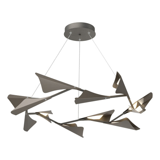 Plume LED Pendant Natural Iron