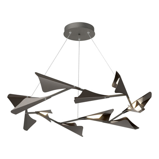 Hubbardton Forge - 135008-LED-STND-20-14 - LED Pendant - Plume - Natural Iron