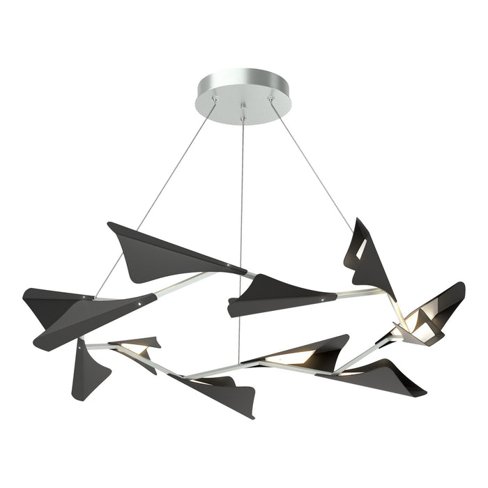 Hubbardton Forge - 135008-LED-STND-82-10 - LED Pendant - Plume - Vintage Platinum