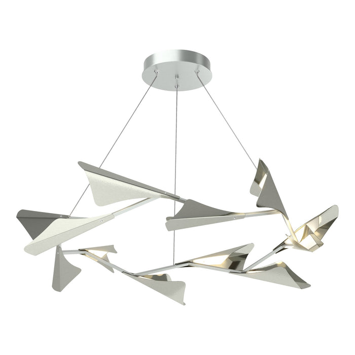 Hubbardton Forge - 135008-LED-STND-82-85 - LED Pendant - Plume - Vintage Platinum