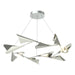 Hubbardton Forge - 135008-LED-STND-82-85 - LED Pendant - Plume - Vintage Platinum