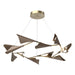 Hubbardton Forge - 135008-LED-STND-84-05 - LED Pendant - Plume - Soft Gold