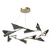 Hubbardton Forge - 135008-LED-STND-84-10 - LED Pendant - Plume - Soft Gold
